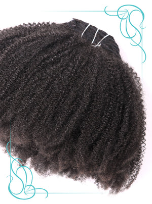 Afrodite Afro Kinky Coily Extension outside view